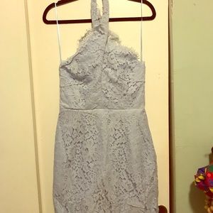 baby blue cocktail dress